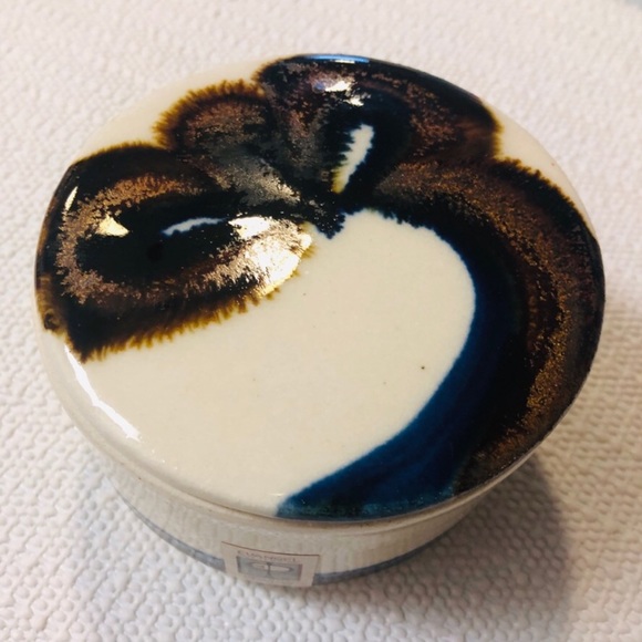 evangel pottery inc. | Accents | Evangel Pottery Trinket Box Jar 新型スマホOPPO New Mexico ヴィンテージ ボックス 小物入れ